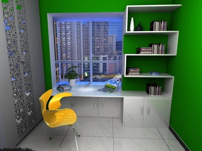 书房装修设计效果图