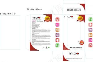 电器收音机彩盒图片