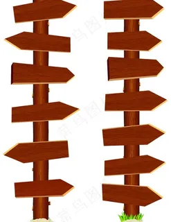木制广告牌图片