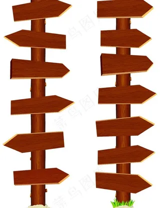 木制广告牌图片