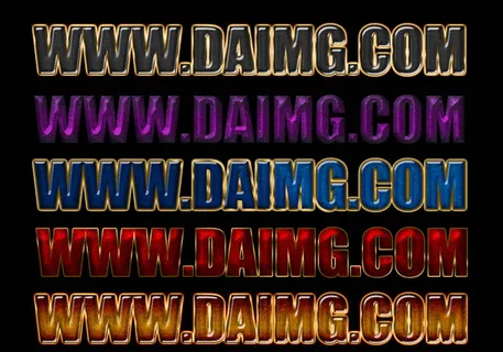 磨砂图案描边字字体样式