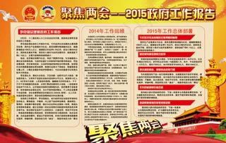 聚焦两会2015*工作报告