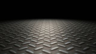 工业金属钢板地面循环视频