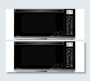 美的 蒸立方 变频 微波炉图片