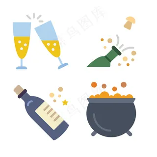 香槟icon图标