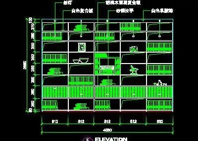别墅实例、中式风格场景cad详图素...