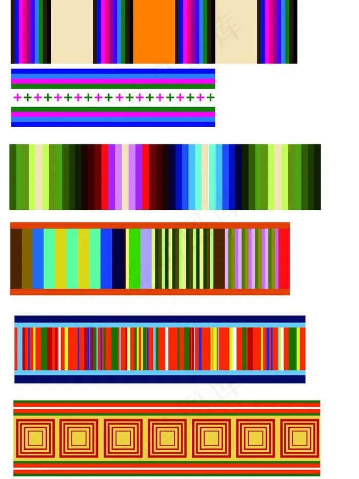 藏式花边图片eps,ai矢量模版下载