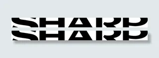 Sharp logo设计欣赏 尖锐...