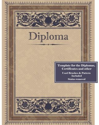 证书文凭古典花纹花边框 相框图片