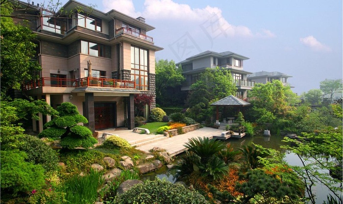 楼盘风景图片