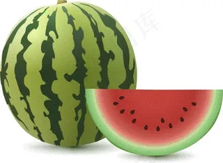 卡通大西瓜