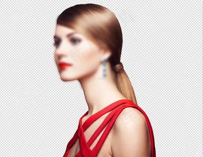 金发外国美女PNG免扣图PSD素材