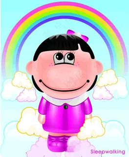 可爱娃娃玩具图片