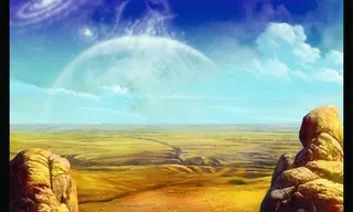 PS手绘科幻场景