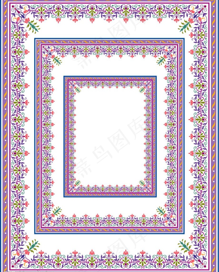 花边相框图片