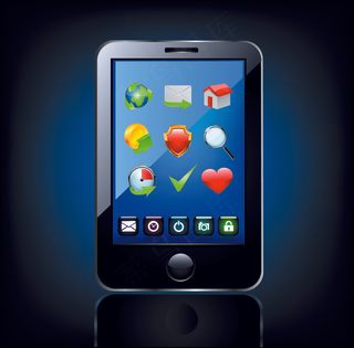 蓝科技产品图标矢量素材02——蓝科...