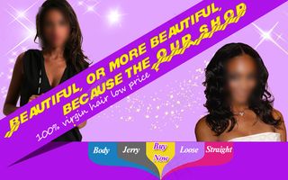 紫色背景深浅不一海报带宣传语