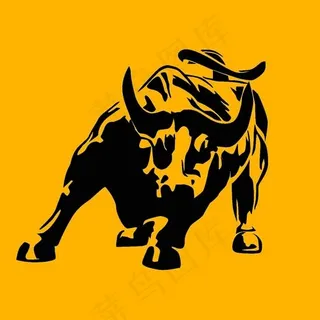 可爱的卡通牛矢量图 EPS矢量