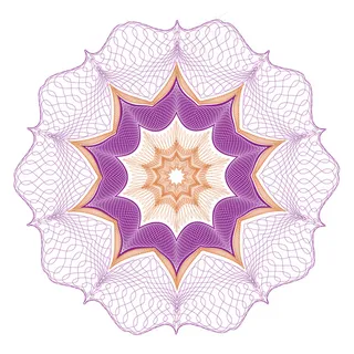 好的防伪图案05矢量