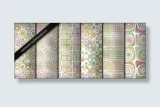 11款彩色布纹图案素材