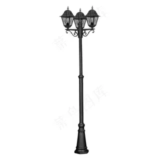 复古路灯png元素
