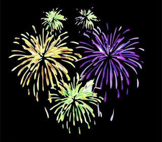 漂亮的烟花图片