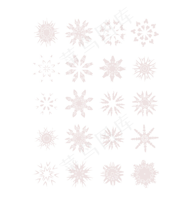 粉色矢量花纹免费下载