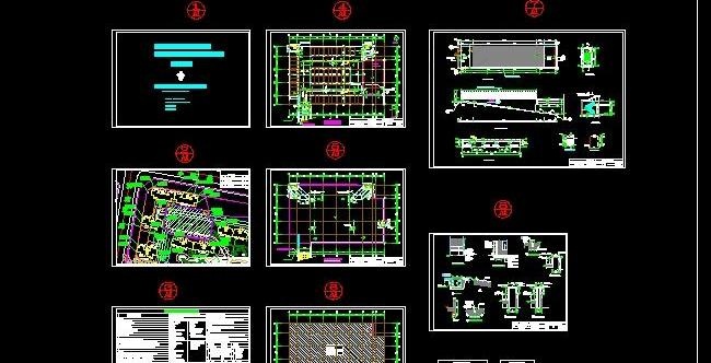 地下停车库建筑设计图纸