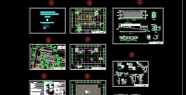 地下停车库建筑设计图纸