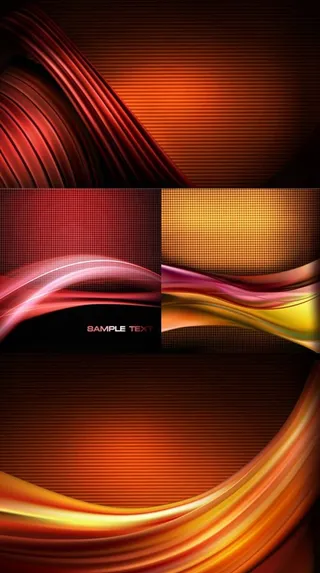 科技炫彩底纹光晕背景矢量素材