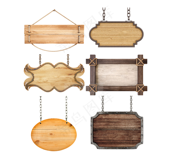 复古多个相框png免扣相框