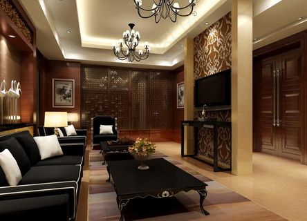 酒店客房效果图