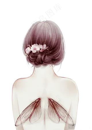 卡通婚庆结婚人物素材PNG透明素材