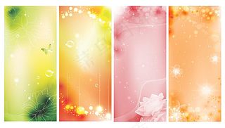 淡雅背景图片 展板背景