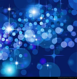 摘要散景星背景的。