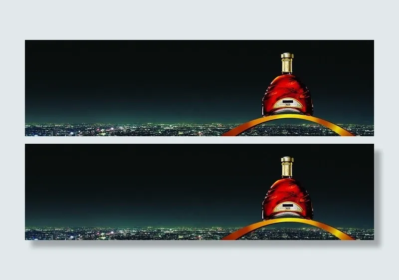酒瓶图片(4961X1654(DPI:300))psd模版下载