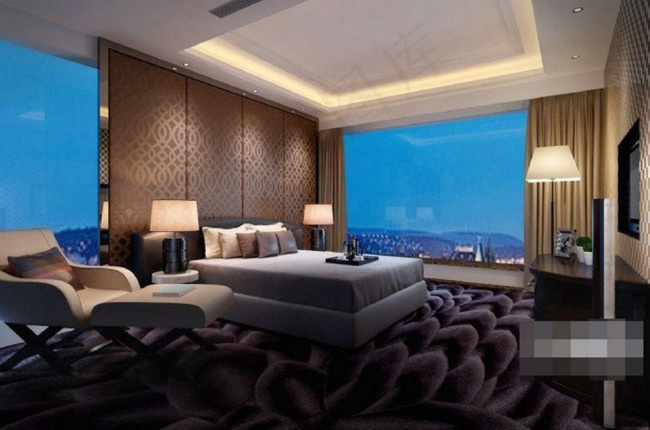 卧室3d模型免费下载