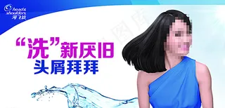 海飞丝广告图片