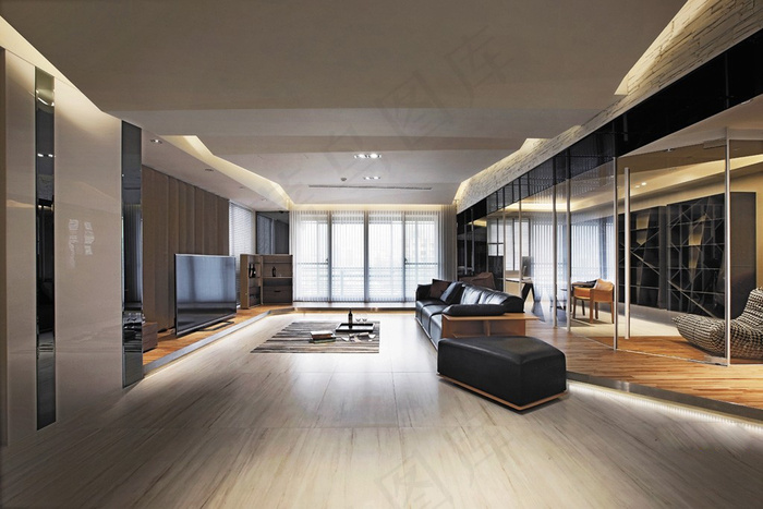 时尚客厅装修效果图