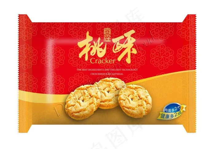 桃酥包装图片psd模版下载
