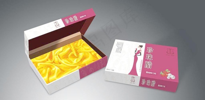 珍珠醋包装图片模板下载cdr矢量模版下载