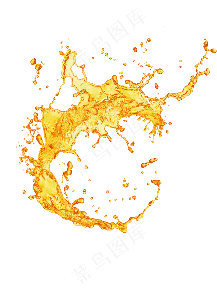 飞溅的啤酒,免抠元素
