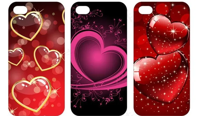 手机壳图片ai矢量模版下载