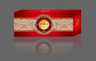 烟条茶包装（展开图）图片