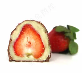 草莓蛋糕图片