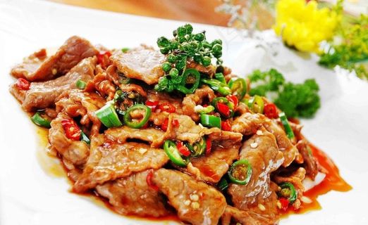 米椒牛柳图片