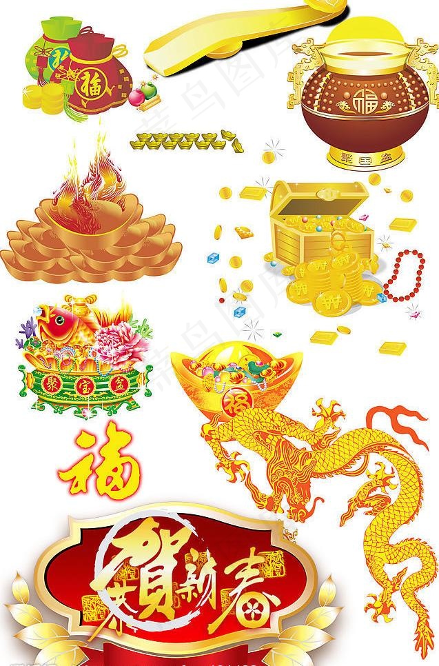 金银珠宝图片psd模版下载