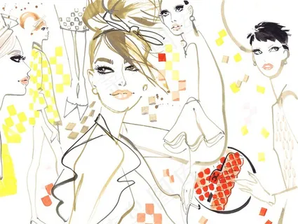 时尚女装设计图