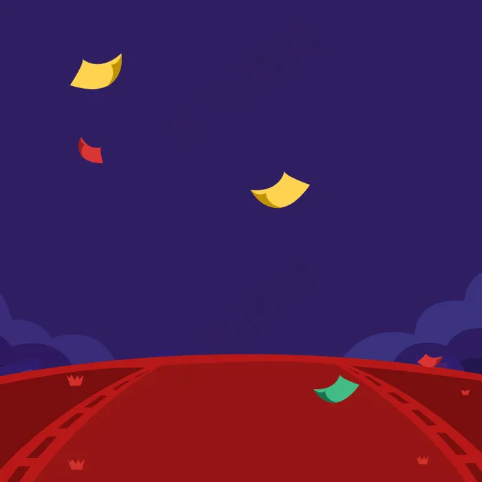 电商天猫扁平大促背景psd模版下载