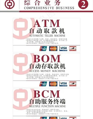 中国银行atm机灯箱图片